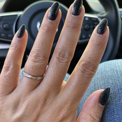 Subtle spiderwebs for Halloween by Elaine.