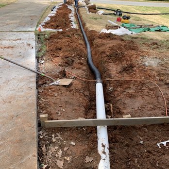 American Landscape Solutions - a pipe laying in the ground - Landscaping Near Me - Lawrenceville, Georgia American Landscape Solutions - a pipe laying in the ground - Landscaping Near Me - Lawrenceville, Georgia
