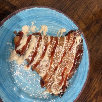 Crepe & Custard - Monte Crisco crepe (garlic aioli added) - Creperies Near Me - Lake Junaluska, North Carolina