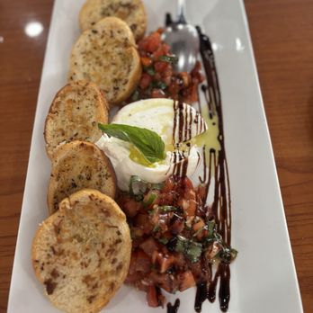 Cucina Bella - Burrata Bruschetta - Italian Near Me - Denver, Colorado Cucina Bella - Burrata Bruschetta - Italian Near Me - Denver, Colorado