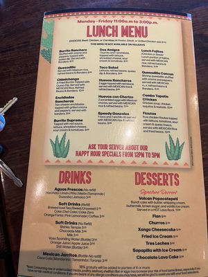 Menu photo 6 El Tapatio Orlando, FL