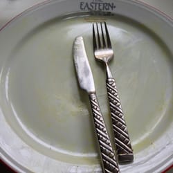 Eastern Eye - This is what a plate of curry from The Eastern Eye looks like after you've finished eating - not a bit left!