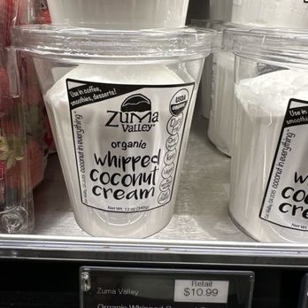 Erewhon Manhattan Beach - $11 for coconut cream - Grocery Near Me - Manhattan Beach, California