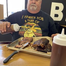 Dave with his ribs