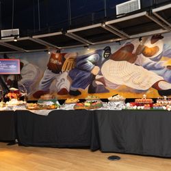 Paynters Platters - Catering set up