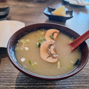 Amami Shima Sushi - Miso Soup - Japanese Near Me - Cupertino, California Amami Shima Sushi - Miso Soup - Japanese Near Me - Cupertino, California