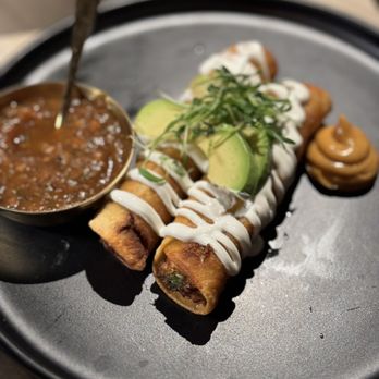 Cantina Monarca - Taquitos Cangrejo (crab taquitos) - Cocktail Bars Near Me - Bellevue, Washington Cantina Monarca - Taquitos Cangrejo (crab taquitos) - Cocktail Bars Near Me - Bellevue, Washington