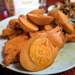 堂泰海鮮菜館 - 茶蛋豆腐