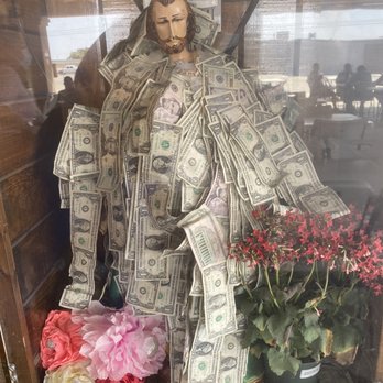 Mariscos El Chaparrito - Their little saint (Quien es?) - Seafood Near Me - Visalia, California Mariscos El Chaparrito - Their little saint (Quien es?) - Seafood Near Me - Visalia, California