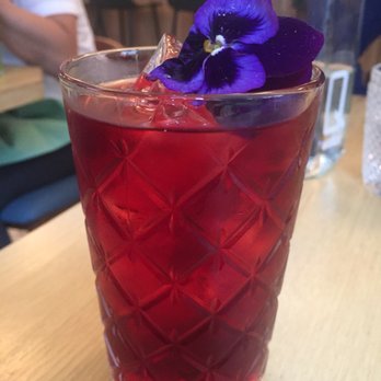 Kiin - Ka Jiab hibiscus iced tea - Thai Near Me - Toronto, Ontario Kiin - Ka Jiab hibiscus iced tea - Thai Near Me - Toronto, Ontario