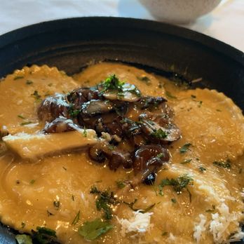 Whitestone Restaurant & Bar - mushroom ravioli VG - New American Near Me - Dana Point, California Whitestone Restaurant & Bar - mushroom ravioli VG - New American Near Me - Dana Point, California