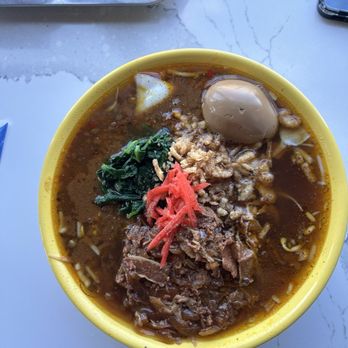 Chicago Ramen Algonquin - Beed Curry Ramen with Egg - Ramen Near Me - Algonquin, Illinois Chicago Ramen Algonquin - Beed Curry Ramen with Egg - Ramen Near Me - Algonquin, Illinois