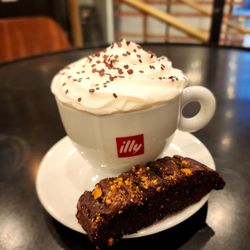 Bjornbar Bakery - Hot Chocolate and Biscotti