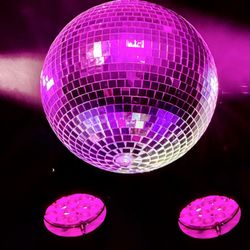 Southgate Roller Rink - Disco Ball in the rink!