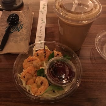 Roll Play - Papaya salad with shrimp and iced coffee - Vietnamese Near Me - Vienna, Virginia Roll Play - Papaya salad with shrimp and iced coffee - Vietnamese Near Me - Vienna, Virginia