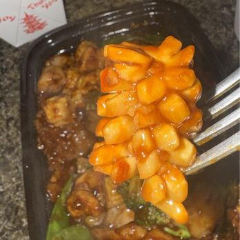 My Home Chinese Restaurant - What is this??? Smells funny and rubbery. - Chinese Near Me - Downey, California