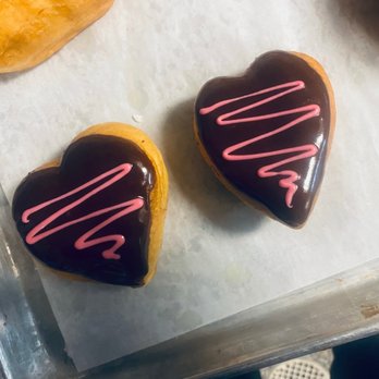Sublime Doughnuts - dark chocolate raspberry filled - Donuts Near Me - Atlanta, Georgia