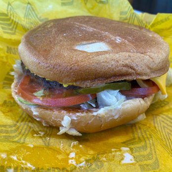Whataburger - #2 with cheese  with mayonnaise - Burgers Near Me - Madison, Alabama