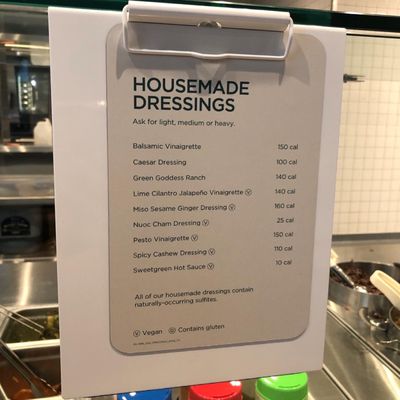 Menu photo 7 sweetgreen - Healthy Salads, Wraps, and Bowls The Woodlands, TX