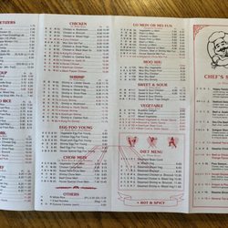 Number One Wok - Menu p2