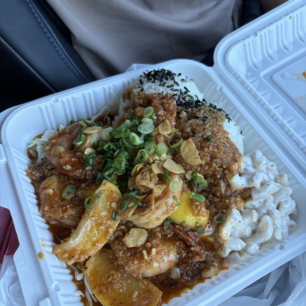 Garlic shrimp Garlic shrimp
