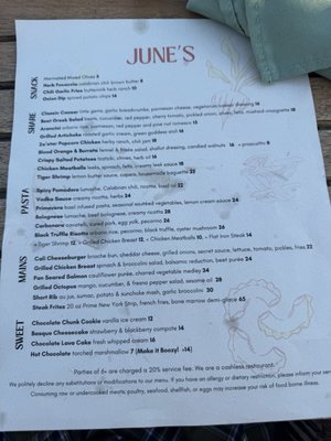 Menu photo 5 June's Eastvale, CA Menu photo 5 June's Eastvale, CA