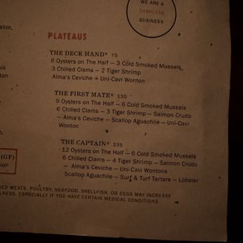 The Lonely Oyster - Menu - Cocktail Bars Near Me - Los Angeles, California The Lonely Oyster - Menu - Cocktail Bars Near Me - Los Angeles, California