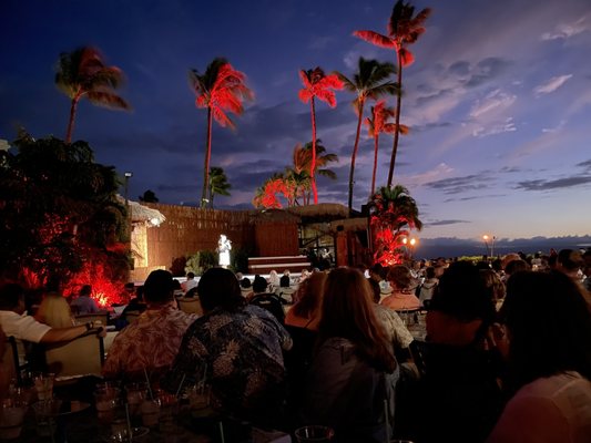 Myths of Maui luau by null
