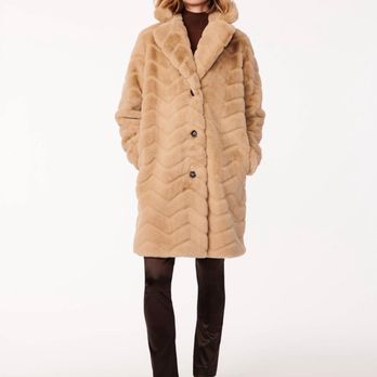 Cotton'n Things - Stylish and warm faux fur coat. - Women's Clothing Near Me - Royal Oak, Michigan