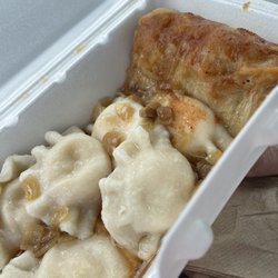Chatka Family Restaurant - Perogies and cabbage rolls