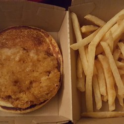 McDonald's - I'd hardly agree with McDonalds that this is a "premium" sandwich worth $5.