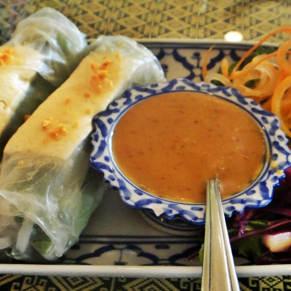 Ruang Thai - Salad Rolls with Tofu - Thai Near Me - Plano, Texas Ruang Thai - Salad Rolls with Tofu - Thai Near Me - Plano, Texas