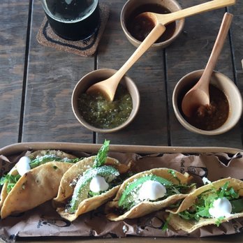 Punta Corcho - Fish Tacos, beautifully presented, only to be outdone by their flavor. - Seafood Near Me - Benito Juárez, ROO Punta Corcho - Fish Tacos, beautifully presented, only to be outdone by their flavor. - Seafood Near Me - Benito Juárez, ROO