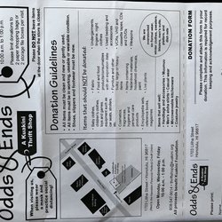 Odds & Ends - A Kuakini Thrift Shop - 2023  notice