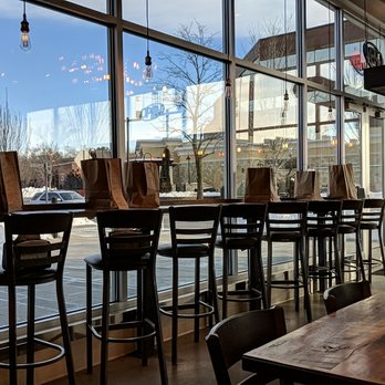 Pressed Cafe Burlington - These are the carryout orders on a Thursday morning .  This is just one wall of them.  There is another around the corner. - Breakfast & Brunch Near Me - Burlington, Massachusetts