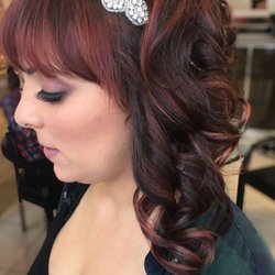 Salon Fortelli & Spa - Updo and makeup for bridal party.