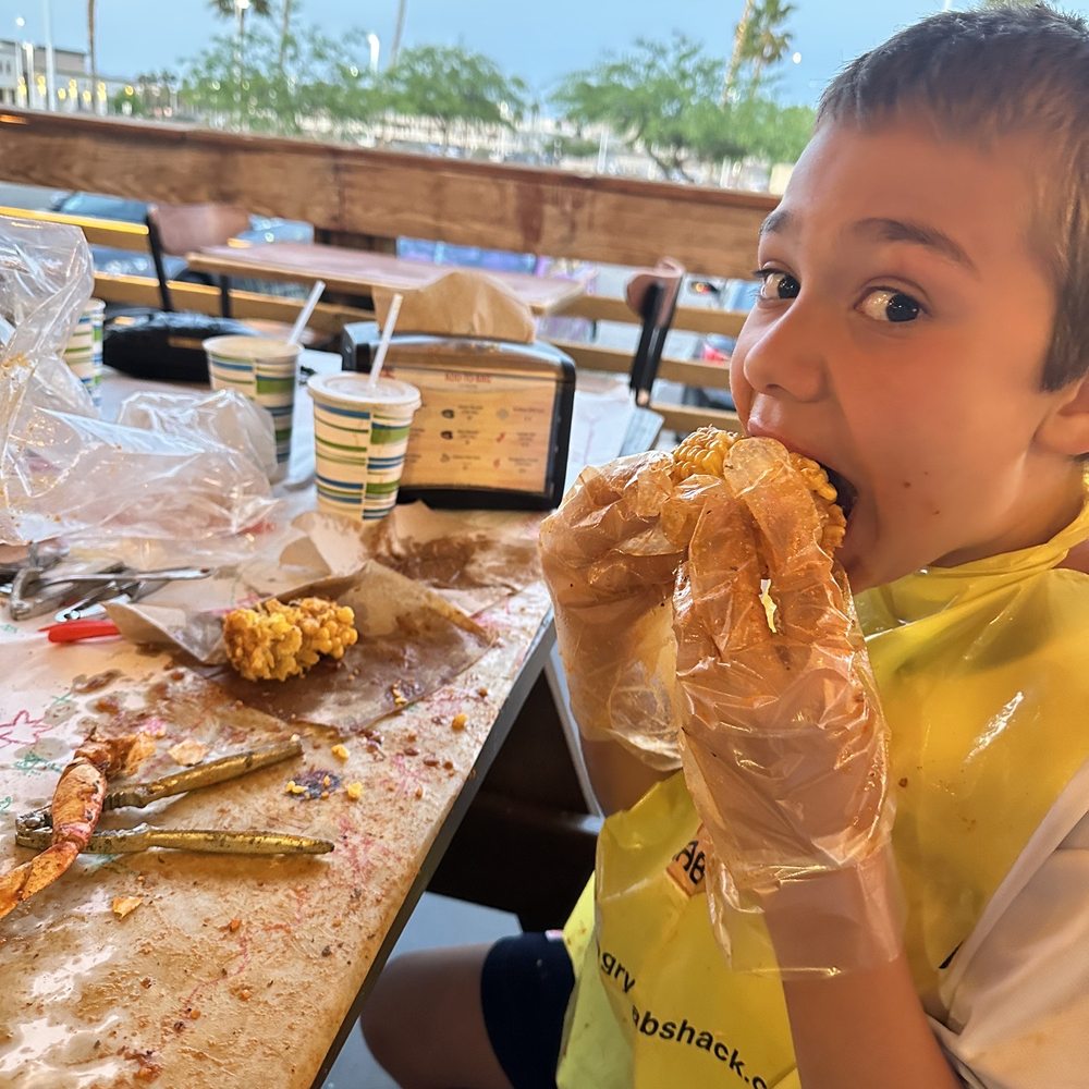 Angry Crab Shack - The kids loved the Corn on the Cob so much we had to order more for them. - Seafood Near Me - Henderson, Nevada Angry Crab Shack - The kids loved the Corn on the Cob so much we had to order more for them. - Seafood Near Me - Henderson, Nevada