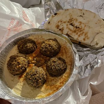 My spot Mediterranean Grill - 5 Piece Hummus Plate Falafel & Tahini - Mediterranean Near Me - Phoenix, Arizona My spot Mediterranean Grill - 5 Piece Hummus Plate Falafel & Tahini - Mediterranean Near Me - Phoenix, Arizona