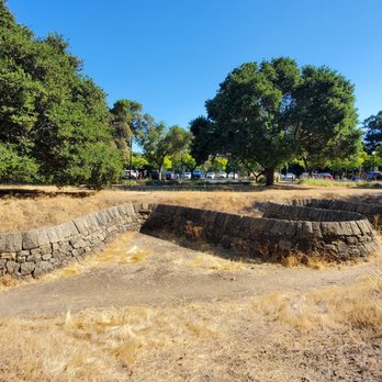Stone River - Andy Goldsworthy - Sculpture (next to parking lot) - Landmarks & Historical Buildings Near Me - Stanford, California Stone River - Andy Goldsworthy - Sculpture (next to parking lot) - Landmarks & Historical Buildings Near Me - Stanford, California
