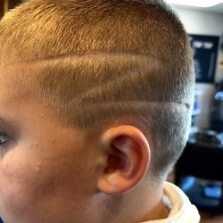 The Chop Shop Family Cuts  - Kids fade haircut with hair design