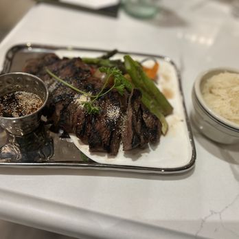 Flore Cafe - Crying Tiger Steak with Sticky Rice - Thai Near Me - Tysons, Virginia