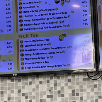 Happy Lemon Premier - Menu - Bubble Tea Near Me - San Jose, California