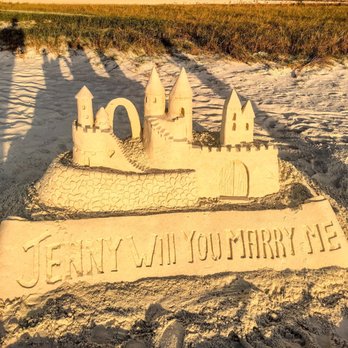 The Sand Lovers - Engagement sand castle - Commissioned Artists Near Me - Fort Myers, Florida The Sand Lovers - Engagement sand castle - Commissioned Artists Near Me - Fort Myers, Florida