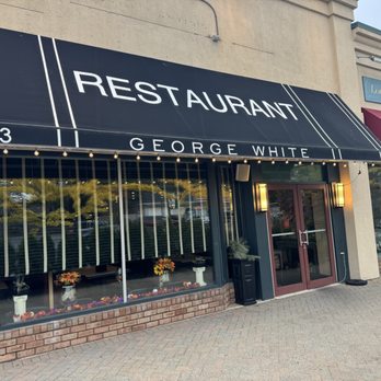 George White - Restaurant Awning and outdoor view - New American Near Me - Syosset, New York George White - Restaurant Awning and outdoor view - New American Near Me - Syosset, New York