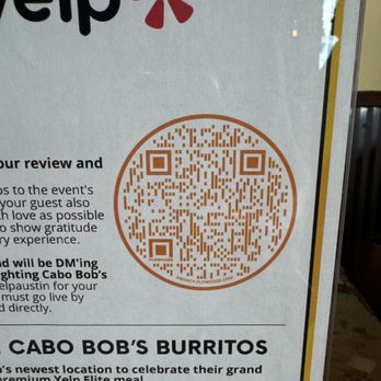 Cabo Bob's Burritos - Yelp! - Mexican Near Me - Austin, Texas