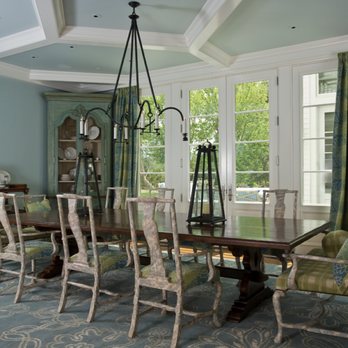 Mehus Construction - a formal dining room with blue walls - General Contractors Near Me - Los Gatos, California Mehus Construction - a formal dining room with blue walls - General Contractors Near Me - Los Gatos, California