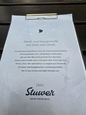 Menu photo 6 STUWER - Neues Wiener Beisl Vienna, 9