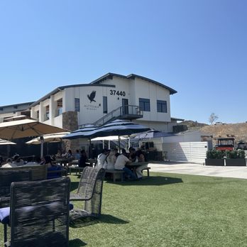 Altisima Winery - Outside patio area - Wineries Near Me - Temecula, California