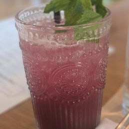 Mocktail called Purple Rain Mocktail called Purple Rain