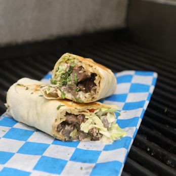 Lomito’s Spot - two burritos on a grill - Food Trucks Near Me - Queens, New York